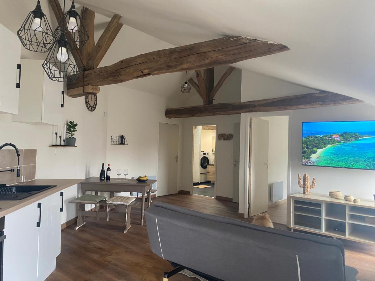 Charmant Appartement Avec Spa Фонтене-льо-Конт Екстериор снимка